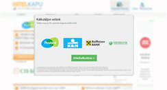 Desktop Screenshot of hitelkapu.com